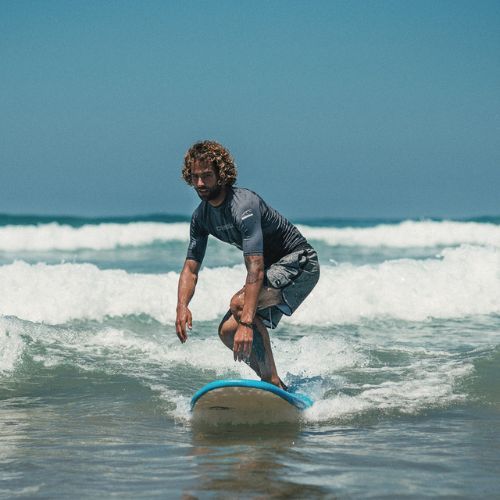 Pánske plavecké tričko O'Neill Basic Skins Rash Guard sivé 3341