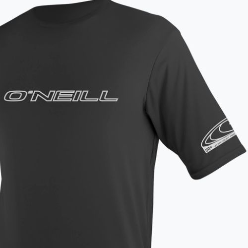 Pánske plavecké tričko O'Neill Basic Skins Sun Shirt black 3402