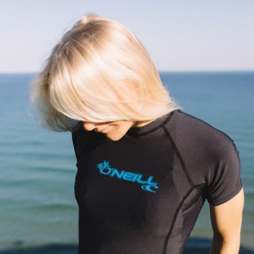 Dámske plavecké tričko O'Neill Basic Skins Rash Guard black 3548