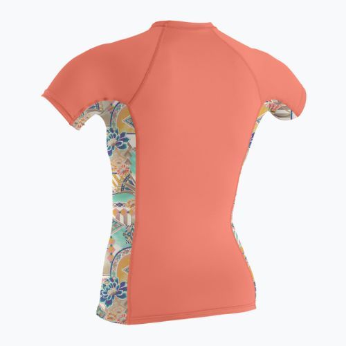 Dámske plavecké tričko O'Neill Side Print Rash Guard orange 5405S