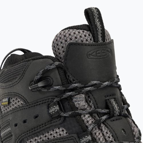 Pánske trekové topánky KEEN Koven Mid Wp black-grey 1020210