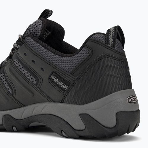 Pánske trekové topánky KEEN Koven Wp black-grey 1025155