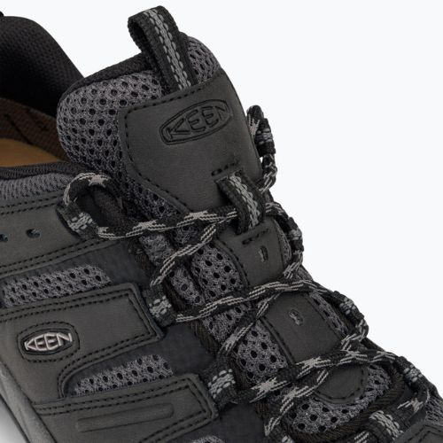 Pánske trekové topánky KEEN Koven Wp black-grey 1025155
