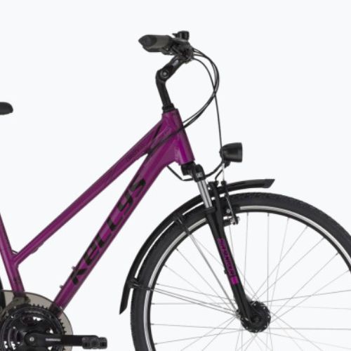 Dámsky trekingový bicykel Kellys Cristy 40 fialový 72344