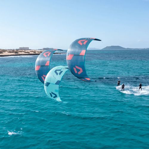 DUOTONE kitesurfingový drak Neo 2023 zeleno-modrý 44220-3004