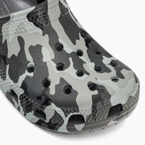 Detské žabky Crocs Classic Camo Clog T grey 207593-097