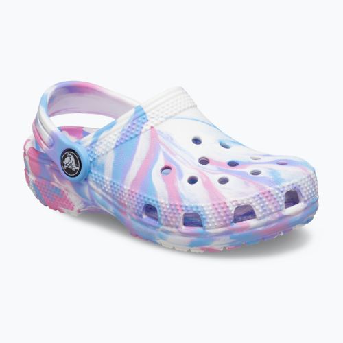 Crocs Classic Marbled Clog T farebné detské žabky 206838-102