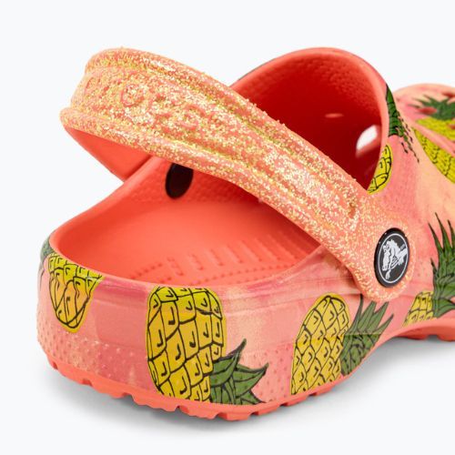 Detské žabky Crocs Classic Pool Party Clog K orange 207826-83E