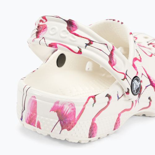 Detské žabky Crocs Classic Pool Party Clog K white 207826-1CW