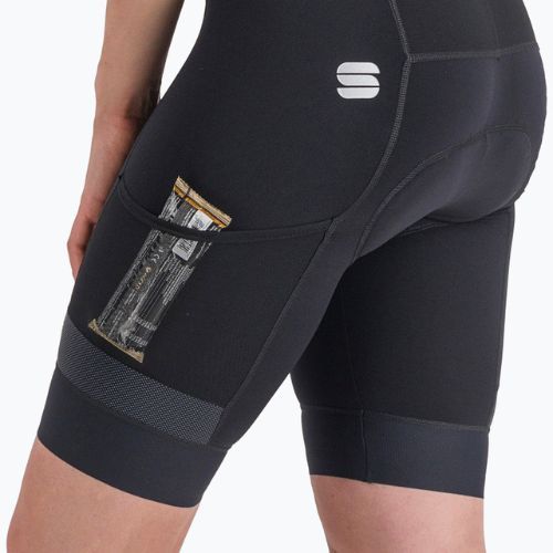 Dámske cyklistické šortky Sportful Supergiara Bibshort black 1120026.002