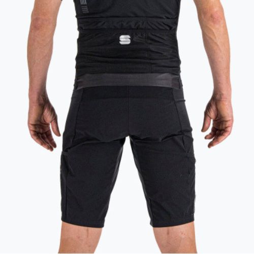 Pánske cyklistické šortky Sportful Supergiara Overshort black 1120507.002
