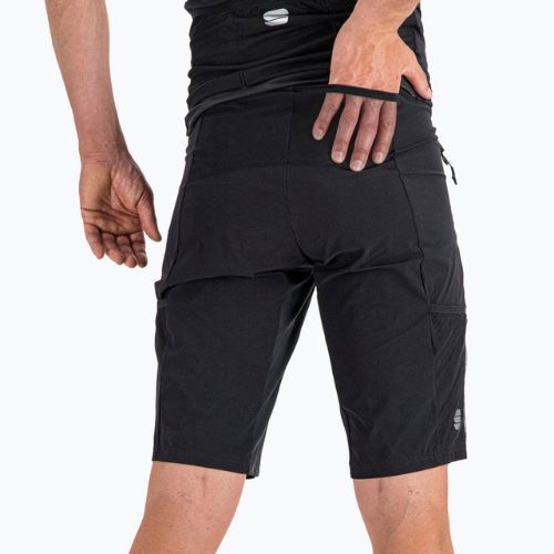 Pánske cyklistické šortky Sportful Supergiara Overshort black 1120507.002