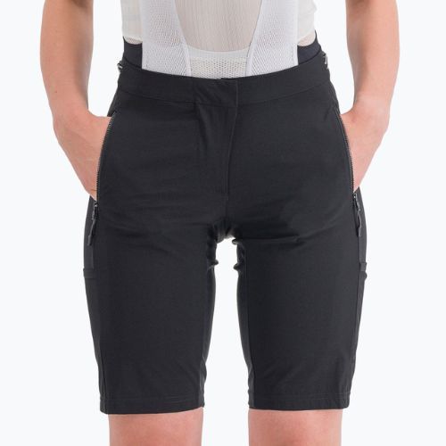 Dámske cyklistické šortky Sportful Supergiara Overshort black 1120510.002