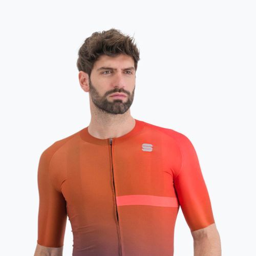 Pánsky cyklistický dres Sportful Bomber orange 1122029.607