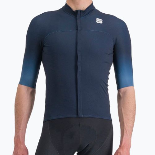 Pánsky cyklistický dres Sportful Midseason Pro modrý 1122039.456