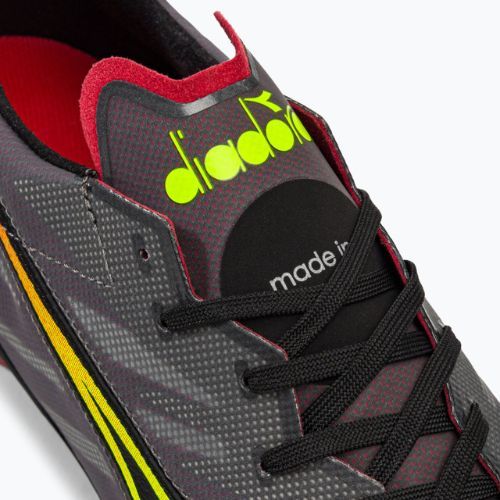 Pánske futbalové kopačky Diadora Brasil Elite Veloce ITA LPX black and bordó DD-101.178785-D0136-43