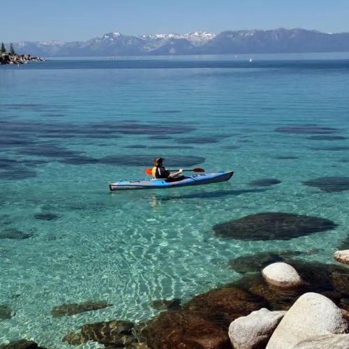 Advanced Elements AdvancedFrame Expedition TM Elite blue AE1009-XE Nafukovací kajak pre 1 osobu