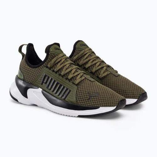 Pánska tréningová obuv PUMA Softride Premier Slip On Tiger Camo green 378028 03