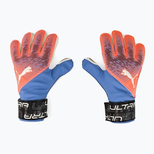Brankárske rukavice PUMA Ultra Protect 3 Rc oranžovo-modré 41819 05