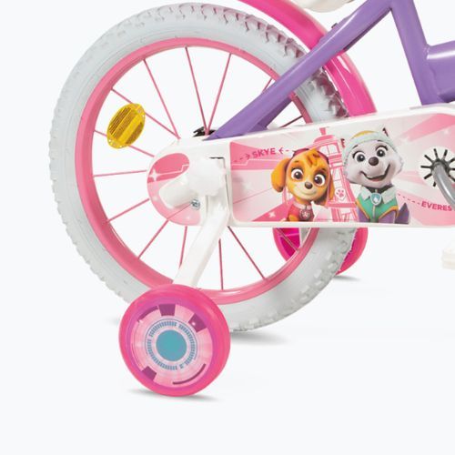Toimsa 16" detský bicykel Paw Patrol Girl fialový 1680