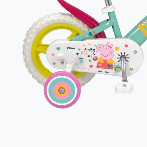 Toimsa 12" Peppa Pig detský bicykel zelený 1198