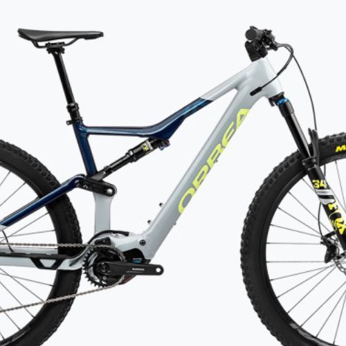 Orbea Rise H20 2023 elektrický bicykel sivomodrý N37105V6