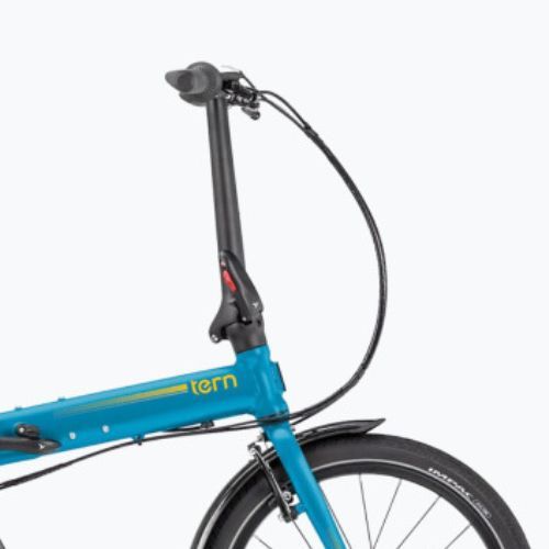 Skladací mestský bicykel Tern modrý LINK C8