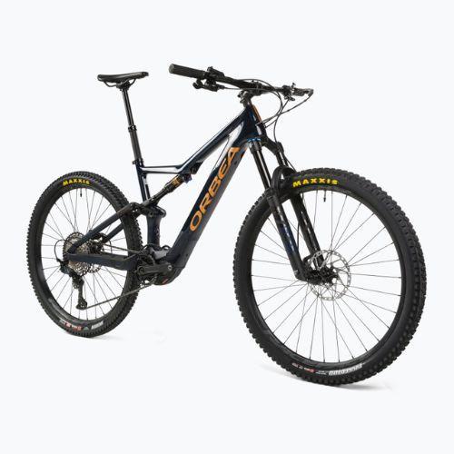 Orbea Rise M20 modro-zlatý elektrický bicykel M36020YX