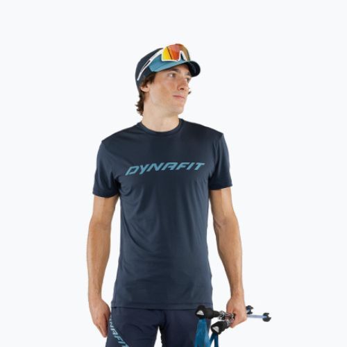DYNAFIT Traverse 2 pánske turistické tričko navy blue 08-0000070670