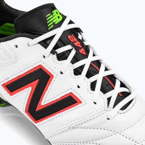 New Balance 442 V2 Pro FG pánske kopačky bielo-čierne MS41FWD2.D.095