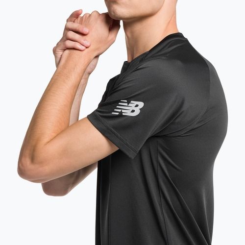 New Balance pánske futbalové tričko Tenacity Training black MT23145PHM