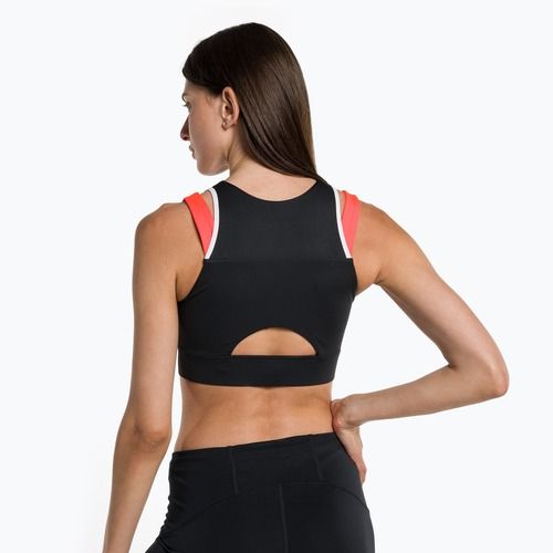 Bežecká podprsenka New Balance Shape Shield Crop čierna WB21110NDF