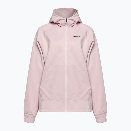 Dámska tréningová bunda New Balance Achiever Tech Fleece pink WJ31101SOI