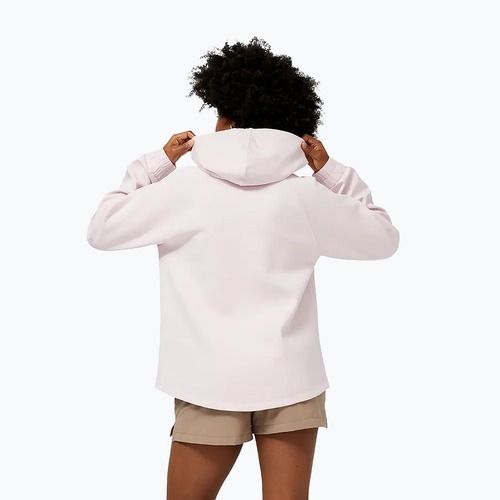 Dámska tréningová bunda New Balance Achiever Tech Fleece pink WJ31101SOI