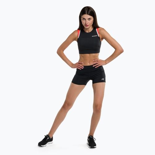Dámske bežecké šortky New Balance Accelerate Pacer 3,5" čierne WS31243BK