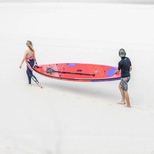 AQUASTIC Touring SUP doska 12'6" červená AQS-SUP004