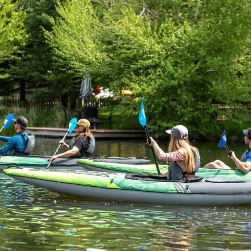 Nafukovací kajak Aquaglide Navarro 145 pre 2 osoby 584119110