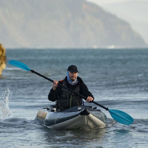 Aquaglide Blackfoot Angler 130 sivý 584121103 Nafukovací kajak pre 2 osoby