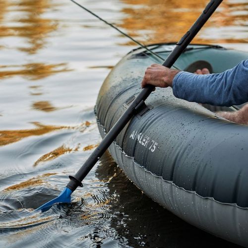 Aquaglide Backwoods Angler 75 sivý 584121108 Nafukovací kajak pre 1 osobu