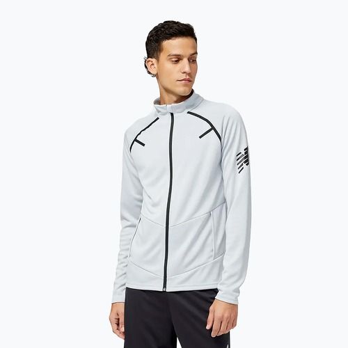 Pánska futbalová mikina New Balance Tenacity Training White MJ23090LAN