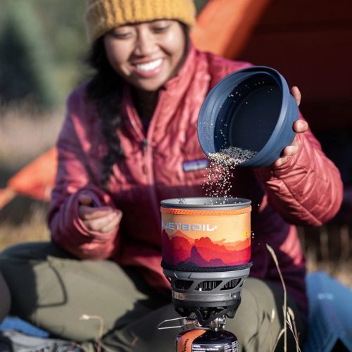 Jetboil Nová súprava cestovných varičov MiniMo oranžová MNMOSS-EU