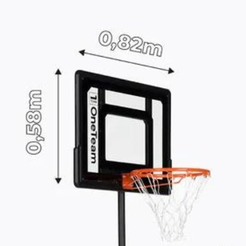 Basketbalová doska OneTeam BH03 biela OT-BH03B