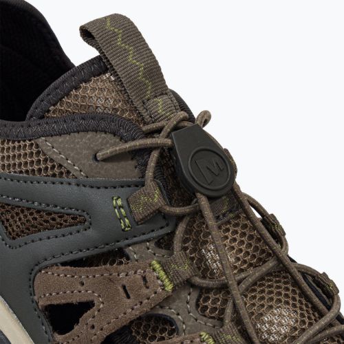 Merrell Accentor 3 Sieve hnedé pánske trekové sandále J135179