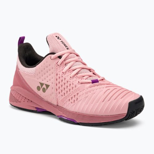 Dámska tenisová obuv YONEX Sonicage 3 pink/beige