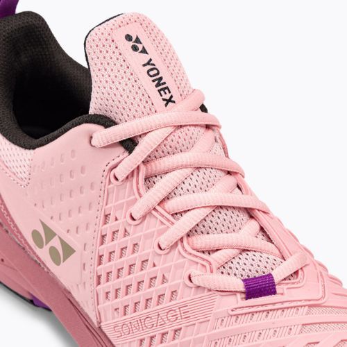 Dámska tenisová obuv YONEX Sonicage 3 pink/beige