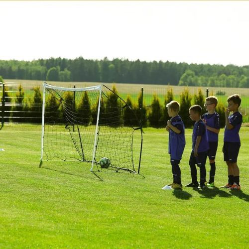 Futbalová bránka OneTeam Flex 240 x 150 cm biela OT-SNG2415