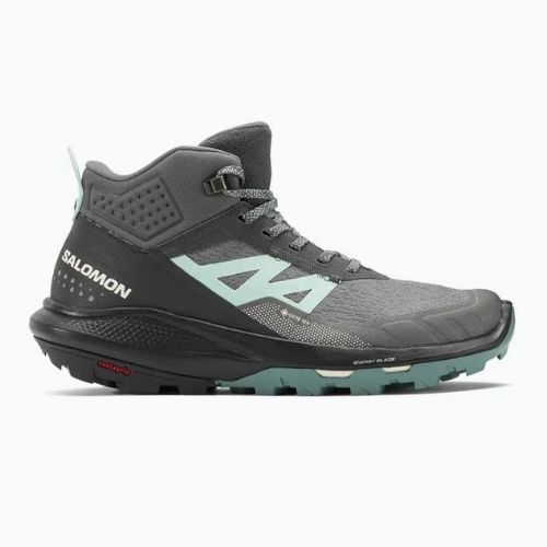 Salomon Outpulse Mid GTX dámske trekové topánky ebony/qush/ebony