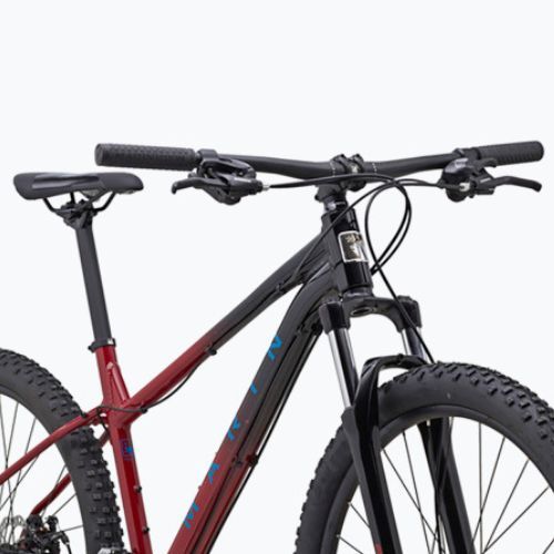 Dámsky horský bicykel Marin Wildcat Trail 1 27.5 lesklý bordový/čierny/teal