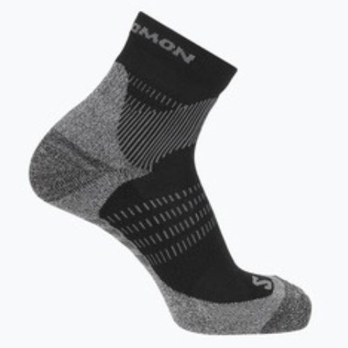 Salomon X Ultra Access Quarter trekingové ponožky 2 páry antracit/čierna