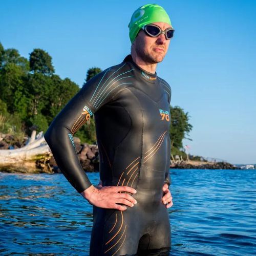 Pánska triatlonová kombinéza BlueSeventy Reaction 2022 BL256 black